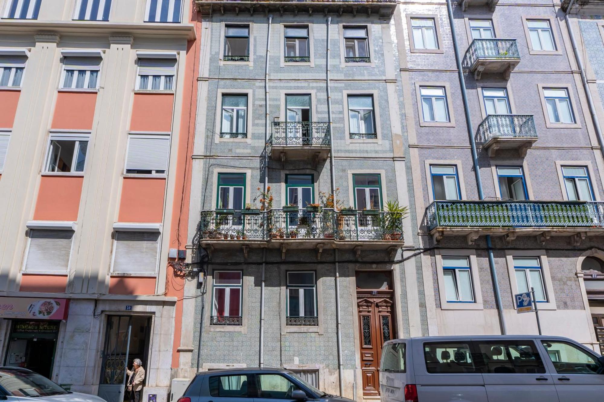 Portuguese Charm In Lisbon Apartment Bagian luar foto